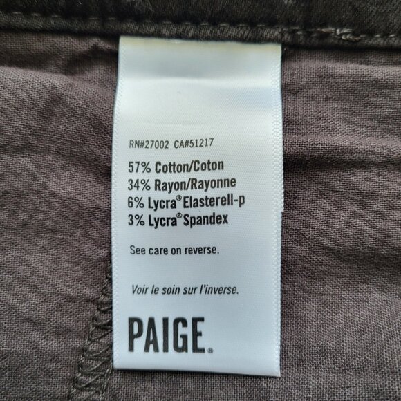 Paige Fraser Pant Drawstring Joggers Men's Size 36 - Picture 7 of 8